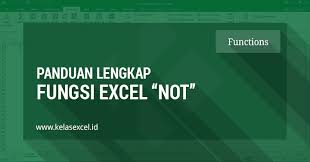 Rumus Not Excel Contoh Dan Cara Menggunakan Fungsi Not Pada Excel Microsoft Excel Microsoft Belajar