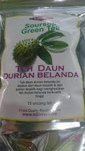 Mauz teh daun durian belanda, 100% dibuat dari daun durian belanda. Hme W49rwybucm