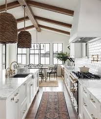 Beautiful And Inspiring Kitchen Design Ideas From Pinterest Jane At Home In 2020 Farmhouse Kitchen Design Kitchen Inspiration Design Rustic Farmhouse Kitchen