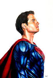 Fan Art] My DCEU Superman colour pencil drawing : rsuperman