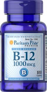 Most vitamin b12 supplements contain a 500 mcg, 1,000 mcg, or even 5,000 mcg dosage per pill. Vitamin B 12 1000 Mcg Timed Release 100 Caplets Vitamin B 12 Supplements Puritan S Pride