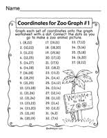 A collection of free, printable worksheets on the theme of thanksgiving. Free Ordered Pairs And The Coordinate Plane Worksheets Edhelper Com