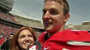 Watch: OSU punter Chrisman pops the question in front of 62,000