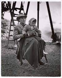 pdf download gary cooper off camera: Gary Cooper And Daughter Maria Taking The Chair Lift To The Top Of Bald Mountain Sun Valley Idaho International Center Of Photography