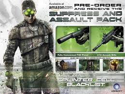 All weapons, gear and paladin upgrades done. Pre Order Bonuses Splinter Cell Blacklist Wiki Guide Ign