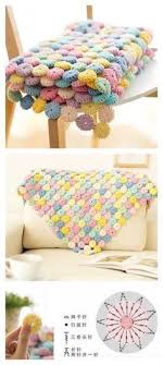 Crochet Yoyo Puff Free Pattern And Video Tutorial Crochet Blanket Patterns Crochet Motif Crochet Projects