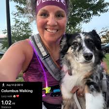 Finished 5k run in southwest Ohio heat