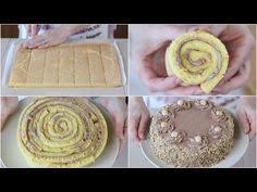 Torta Di Compleanno Furba Ricetta Facile Per Fare Una Torta Alta Quadrata In Meno Di Mezz Ora Youtube Torte Alimentari Torta Di Nocciole Ricette