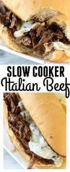 Mouth Watering Italian Beef Recipe Recipe Italian Beef Recipes Slow Cooker Italian Beef Italian Beef Sandwiches
