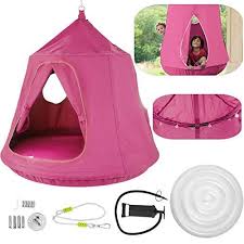 This stand has everything you need and comes with a detailed instruction manual. Hanging Pods Portable Tree Houses For Kids Adults Therealhammocktown