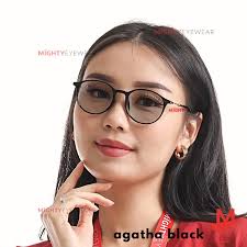 Promo KACAMATA PHOTOCROMIC ANTIRADIASI BLUERAY AGATHA korea gaya Wanita