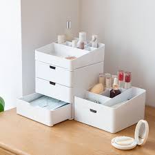 Juvale stackable velvet jewelry display tray 12 grid ring earring bracelet showcase organizer storage holder, gray 13.5x9.5. Desktop Drawer Cosmetic Lipstick Dresser Skincare Jewelry Storage Box Plastic Dustproof Storage Organizing Box Buy At The Price Of 5 76 In Aliexpress Com Imall Com