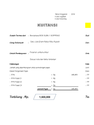 Contoh surat keterangan bendahara sekolah have… Contoh Kuitansi Bos