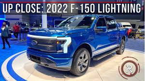 One of just two functioning. 2022 Ford F 150 Lightning Redline First Look 2021 Chicago Auto Show Youtube
