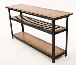 Vintage Industrial Console Table Entertainment Center By Atgkc 1100 00 Vintage Industrial Console Table Vintage Industrial Console Industrial Console Tables