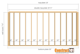 12x16 shed plans, with gable roof. 12x16 Shed Plans Gable Design Construct101