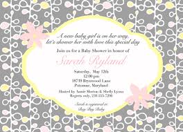 Baby shower wording invitations via Relatably.com