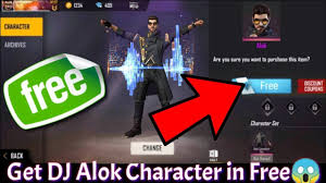 How To Get Dj Alok Character In Free Get Dj Alok Character In Free Fir Dj Hack Free Money Free Characters
