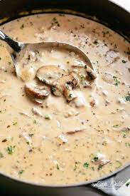Cream Of Mushroom Soup Cafe Delites In 2020 Vegetarian Soup Recipes Delicious Soup Recipes Easy Soup Recipes