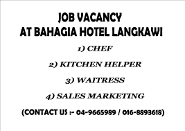 Shah alam 2017, jawatan kosong kilang shah alam, jawatan kosong sekitar shah alam 2017, jawatan kosong shah alam 2017, jawatan kosong tabung haji travel 2017, jawatan kosong tourism malaysia 2017, jawatan kosong travel & tours 2017 di shah alam. Job Vacancy Apply Now Bahagia Hotel Langkawi Facebook