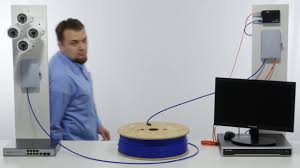 Whereas an optic fiber cable is made of plastic and glass,. Fiber Optic Ethernet Connections Youtube