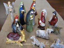 Check out our nativity set selection for the very best in unique or custom, handmade pieces from our nativity sets shops. Confessions Of A Plate Addict Dollar Store Nativity Make Over