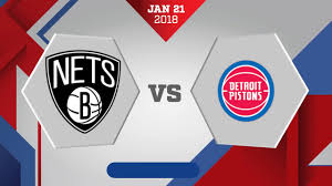 Select category atlanta hawks boston celtics brooklyn nets charlotte hornets chicago bulls cleveland cavaliers dallas mavericks denver nuggets detroit pistons golden state warriors. Brooklyn Nets Vs Detroit Pistons January 21 2018 Youtube