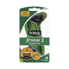 Schick xtreme3® sensitive has 3 blades that flex and pivot to adapt to the contours of your face, so you get a close smooth shave. Schick Xtreme 3 Sensitive With Aloe Disposable Razor Coles Online
