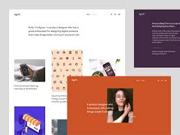 Exhibiting your best designs doesn't end with the images or screenshots. 9 Examples Of Design Portfolios With Strong Personal Branding Dribbble Design Blog