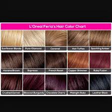 28 Albums Of Loreal Burgundy Hair Color Chart Explore