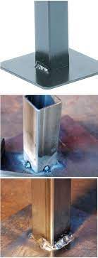 Learn To Weld Square Tubes Using Mig Welding Process Welding Table Welding Projects Welding
