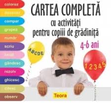 Este un joc pentru copii de trei ani. Cartea Completa Cu Activitati Pentru Copiii De Gradinita 4 6 Ani Diana Rotaru