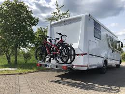 Fahrradtrager Fur Reisemobile Mit Einer Nutzlast Von 75kg Das System Ist Klappbar Wenn Es Nicht Gebraucht Wird Reisemobil Fahrradtrager Fahrrad