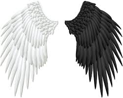 Black And White Wings Roblox Black Wings In 2020 Wings Png Angel Wings Png Angel Wings Drawing