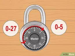 To reset the 175 and 176 you will go through the same process using the k175 reset tool. How To Crack A Master Lock Combination Lock With Pictures
