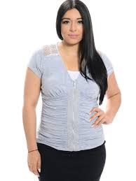 Gray Lace Ruched Blouse 10 Cheap Trendy Blouses Chic