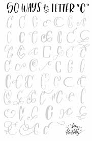 Gambar tersebut bisa anda download langsung, caranya silahkan klik pada g. 50 Ways To Letter C Huruf Gaya Huruf Jenis Huruf Tulisan
