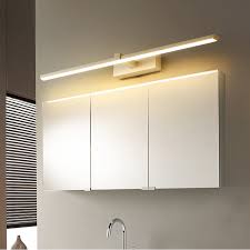 Black White 0 4 1 2m Modern Mirror Lights Anti Fog Led Bathroom Lights Dressing Table Toilet Bathroom Mirror Lamp Fixtures Led Indoor Wall Lamps Aliexpress
