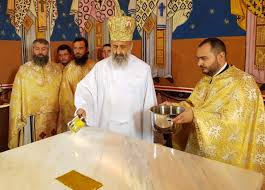 Târnosirea bisericii din filia Silivaș, protopopiatul Aiud