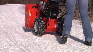 But if you went hydraulic, you'd gain a hydraulic power. Does Size Matter Why To Choose Snow Blower Features Over Size Power