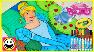 Princess Cinderella Crayola Giant Color By Number Disney Princess Co Disney Princess Colors Disney Princess Coloring Pages Princess Coloring Pages