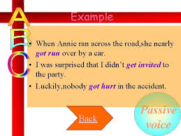 Compare these two examples of the passive voice and active voice (verbs in the passive verbs shaded): Passive Voice Passive Voice What Is Passive Voice