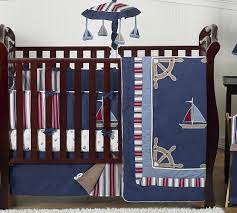 Baby boy nursery art nautical nursery bedding decor anchor print sailboat art boys nautical decor boys nautical art choose colors nn1568. Nautical Nights Boys Sailboat Baby Bedding 9 Pc Crib Set Only 89 48