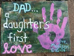 Diy Birthday Gifts For Dad From Daughter Crafts Handprints To Dad Father From Daughter This Was Made By My Granddaughter And I On 6 15 14 It Diy Father S Day Crafts Fathers Day Crafts Father S Day Diy