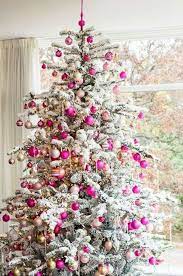 16 Inspiring Christmas Tree Decorating Ideas Sanctuary Home Decor Pink Christmas Tree Decorations Creative Christmas Trees Unique Christmas Trees