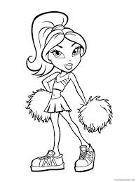The characters were first produced as bisque dolls in waltershau. Bratz Coloring Pages Bratz Dolls 2 Printable 2021 1209 Coloring4free Coloring4free Com