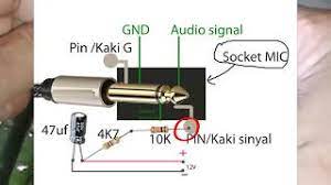 Rangkaian mic condenser 1 5 volt. Merubah Preamp Mic Dynamic Ke Mic Condenser Youtube
