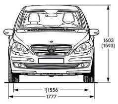 mercedes benz b klasse t 245 abmessungen technische daten lange breite hohe gepackraumvolumen mercedes benz b mercedes benz mercedes