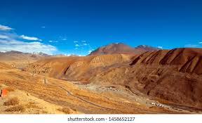Chilean Mountains Nature Landscape Stock Photo 2222463005