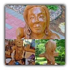 My first attempt at carving a female. I found it very difficult to do!